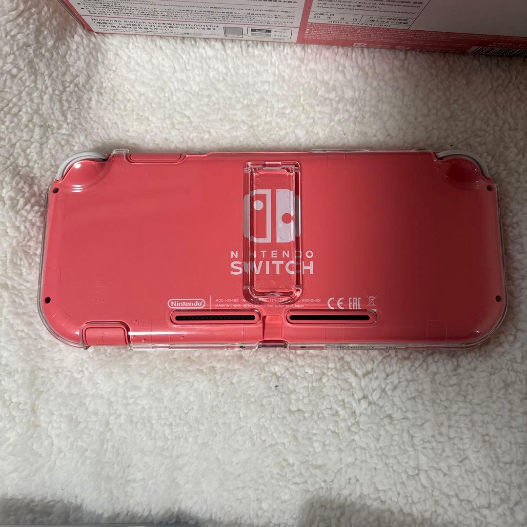 Nintendo Switch Lite ピンク 本体+ソフト3本