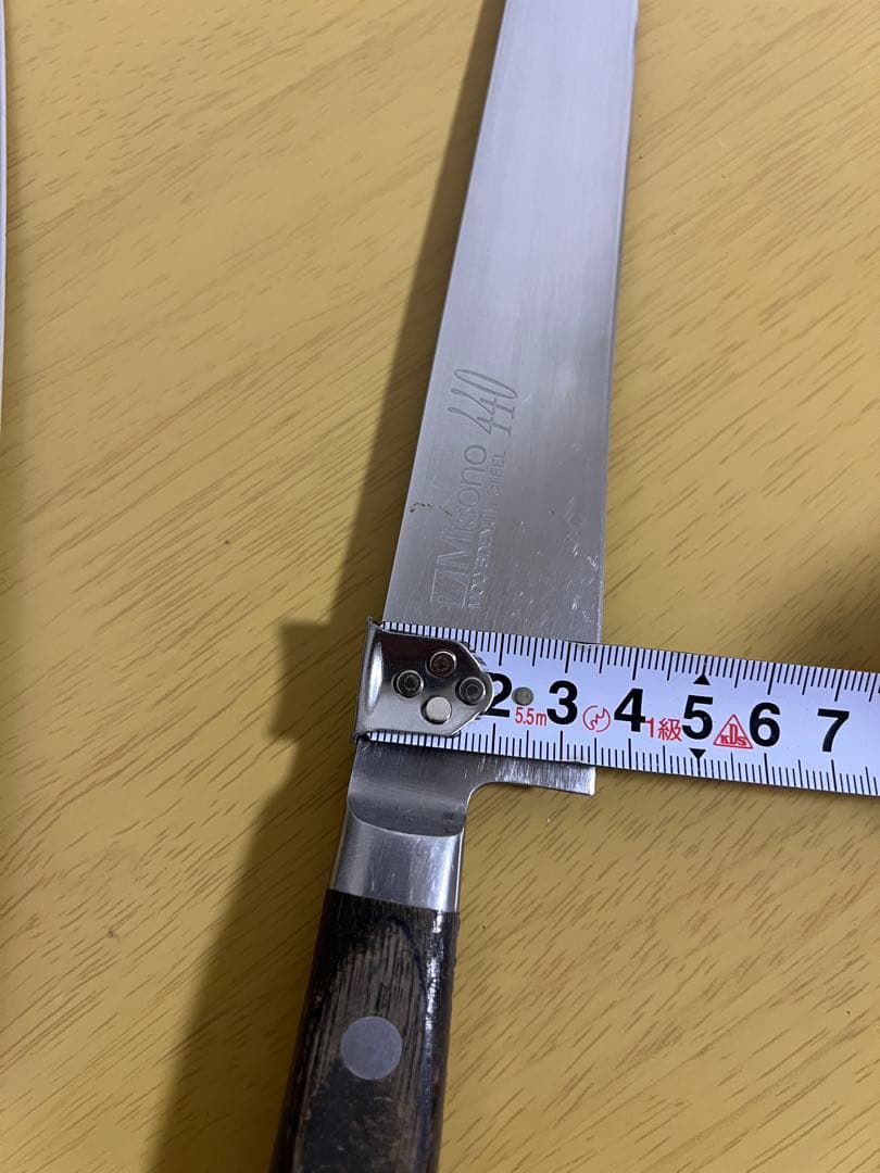 中古misono ミソノ　440 牛刀　中華包丁セット