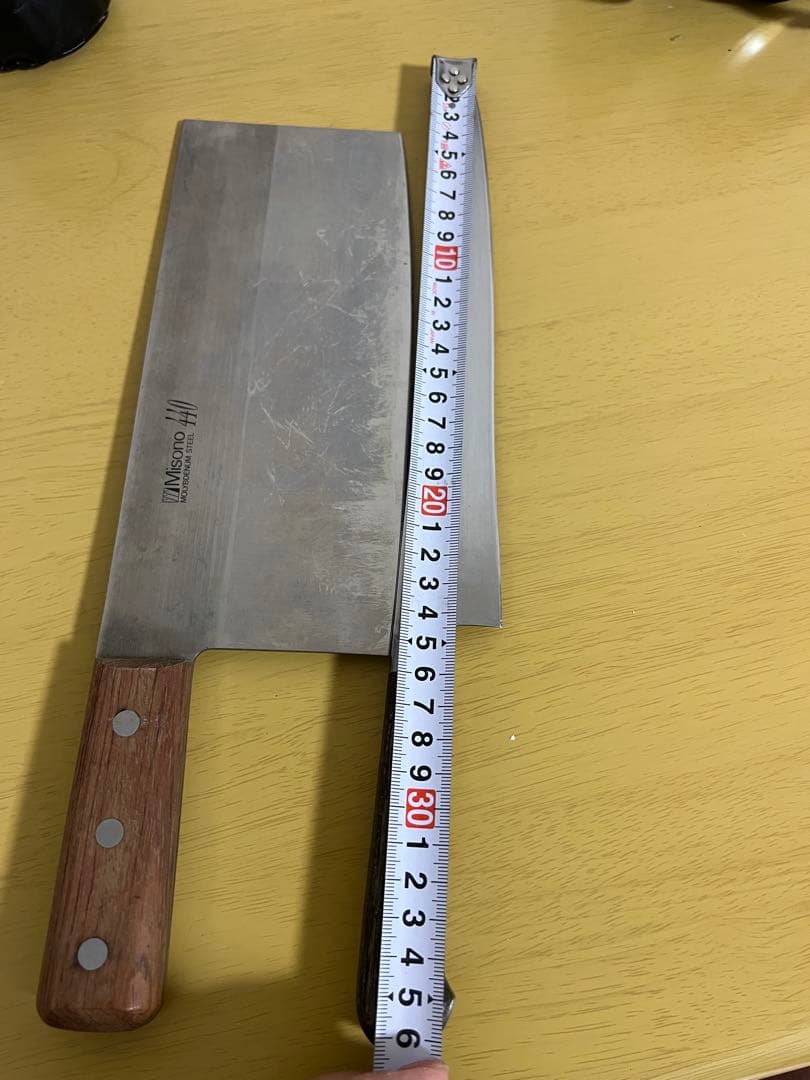 中古misono ミソノ　440 牛刀　中華包丁セット