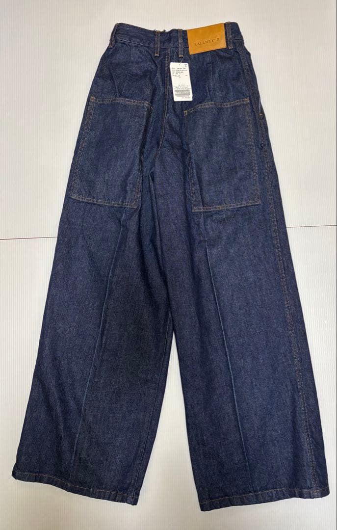 KALLMEYER (カルメイヤー)センタープレスワイドデニム＊36