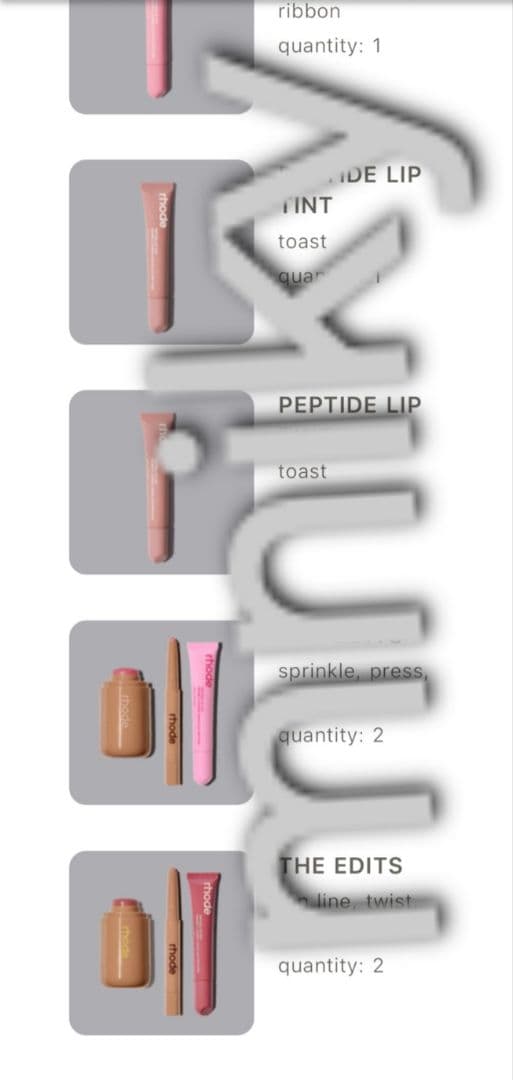rhode Pocket Blush tan line　ロード 正規品