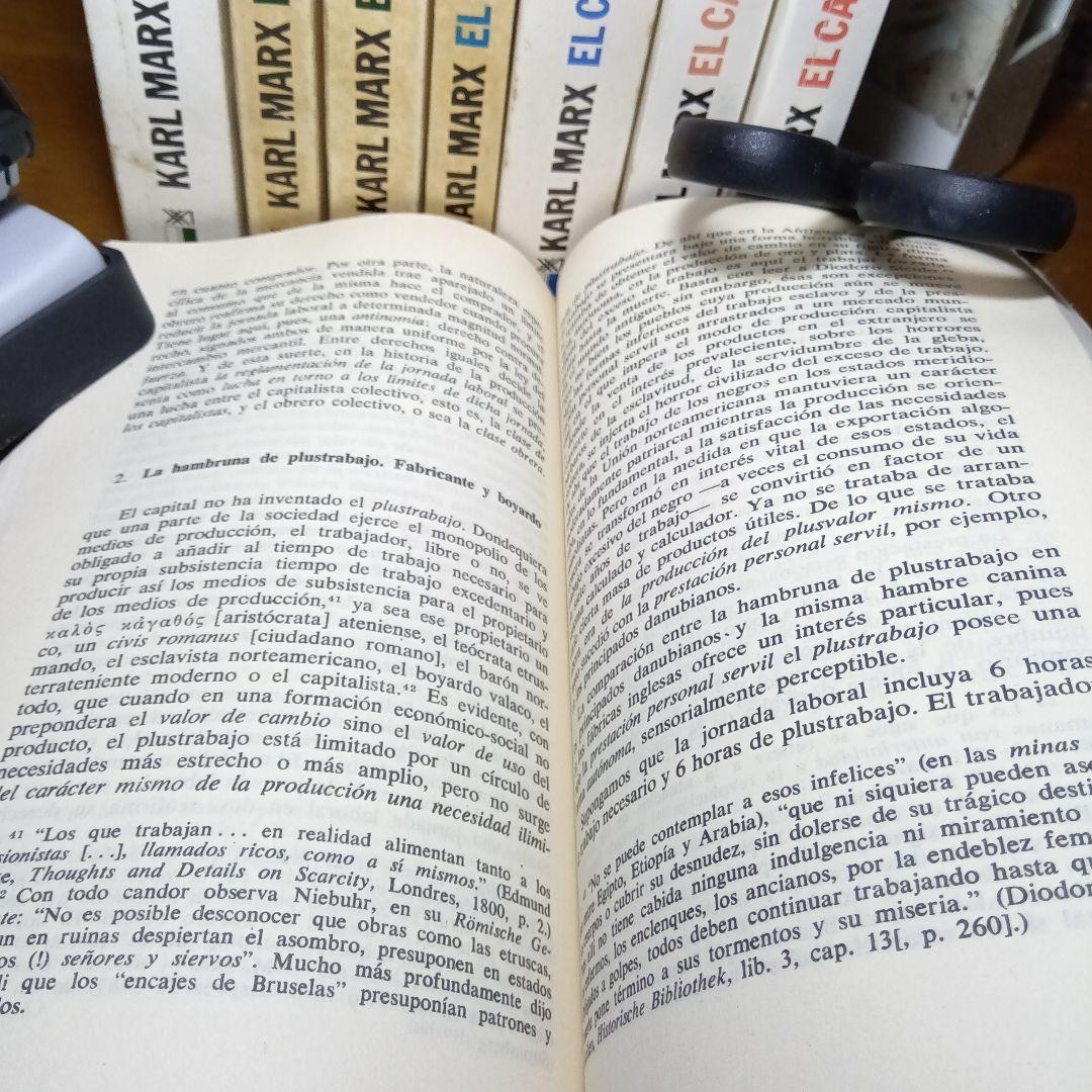 EL CAPITAL カール・マルクス　スペイン語版　資本論〔全３巻８分冊揃〕
