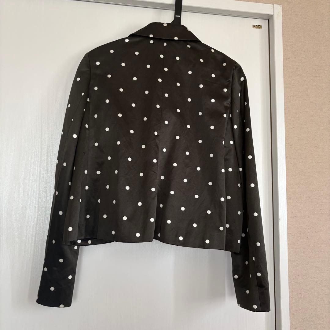 comme des garcons giri ドット柄 ジャケット