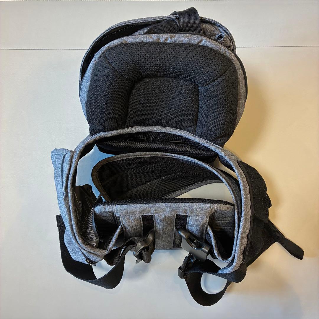 【美品】POLBAN PRIME ヒップシート抱っこひも メランジグレー