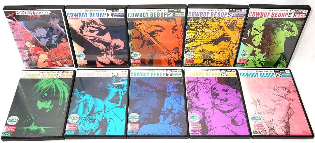 COWBOY BEBOP/カウボーイビバップ/劇場版【DVD】全10巻セット