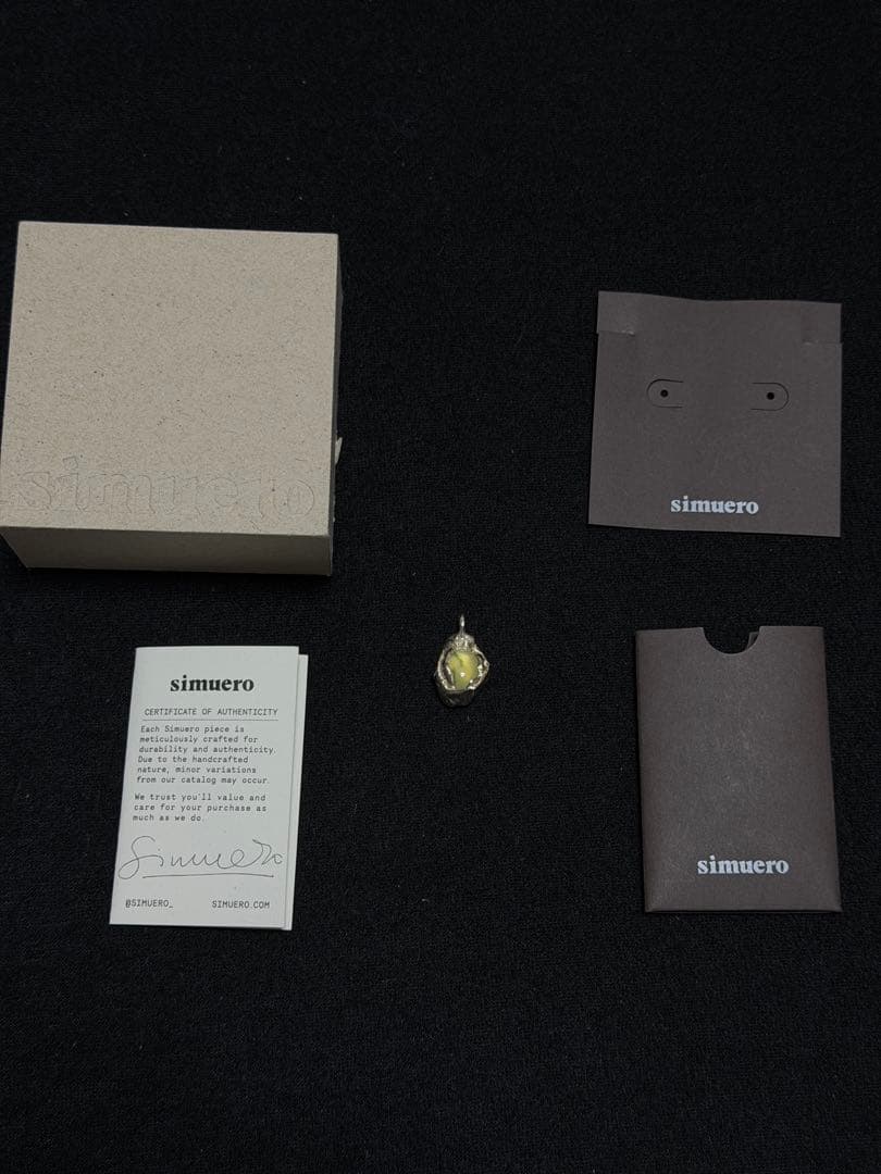 simuero ネックレス（ペンダントトップのみ）