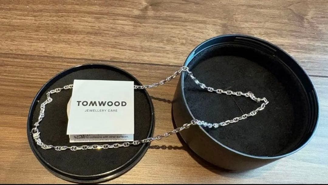 TOMWOOD ケーブルチェーンネックレス 約52cm
