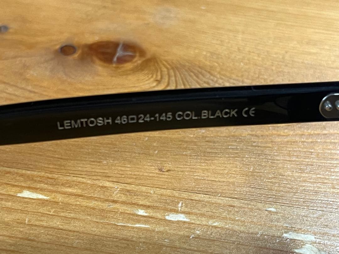 MOSCOT LEMTOSH 46 ブラック 24 145 レムトッシュ