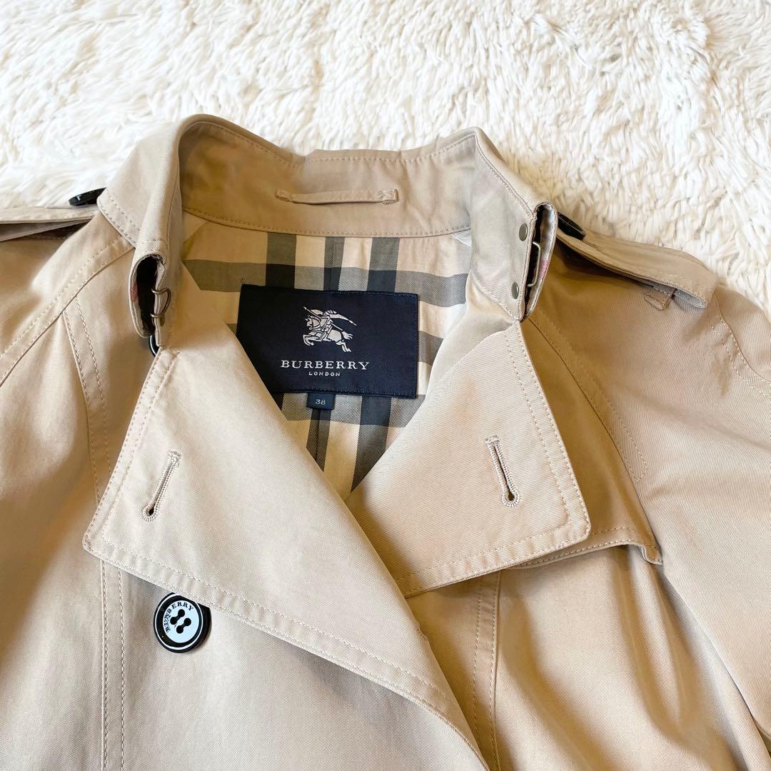 BURBERRY LONDON トレンチコート ハニーベージュ ノバチェック