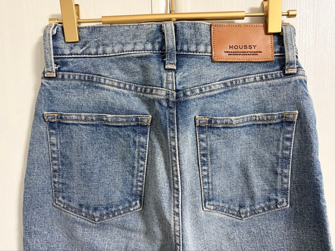 【moussy】MVS FLARE マウジー フレアデニム 25インチ