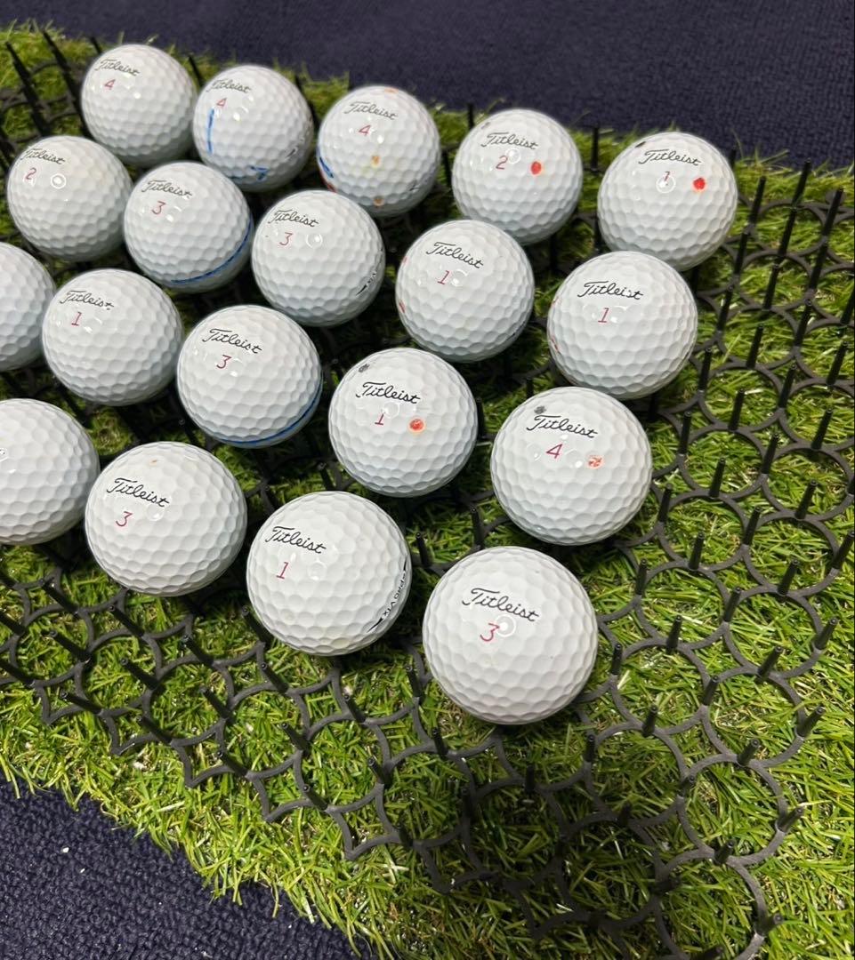 ★A★タイトリスト　Prov1x レフトダッシュ　20球 ロストボール