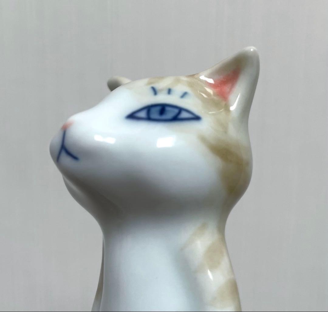 猫　花瓶 一輪挿し　Flower フラワー　ねこ　パスザバトン　ヒグチヨウコ