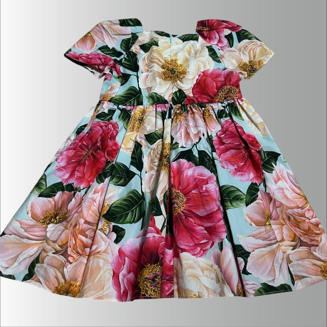 ドルチェ&ガッバーナ　DOLCE&GABBANA 花柄ワンピース　ベビー