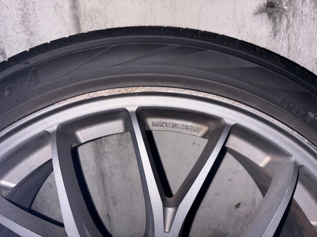 RAYS HOMURA 2×8GT 18inch 8J+43 5H 114.3