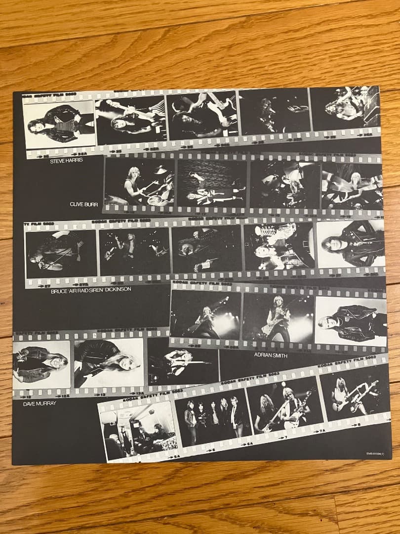IRON MAIDEN Number of the Beast レコード