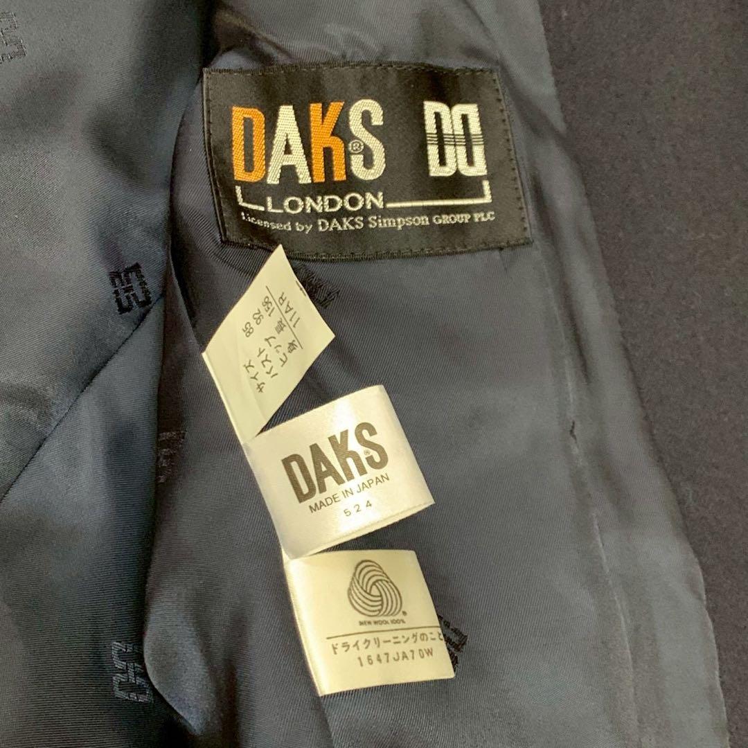 【極美品】Daks ダックス ダブル 紺ブレ 金ボタン ブレザー 11AR
