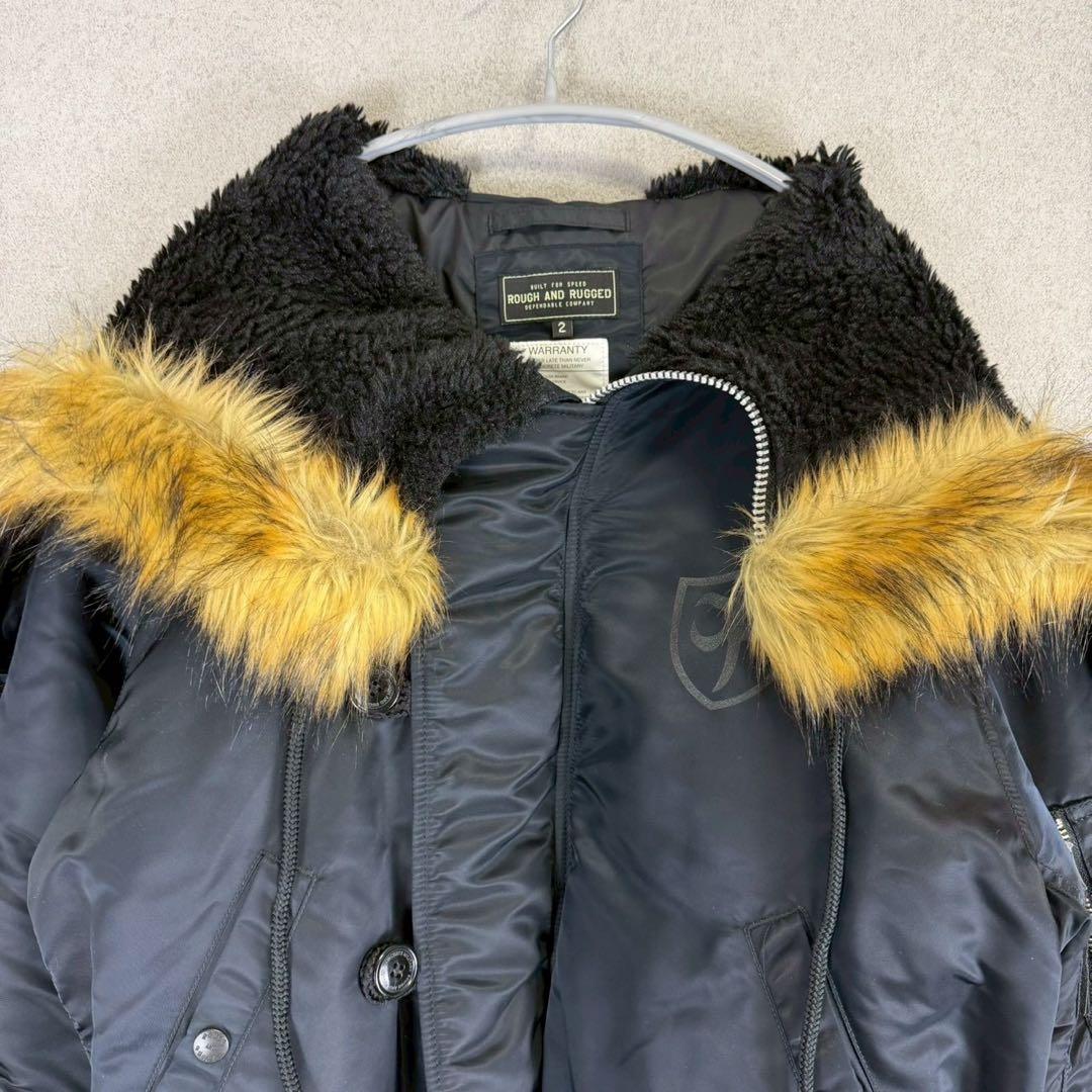 希少 美品 ROUGH AND RUGGED N2-B JACKET