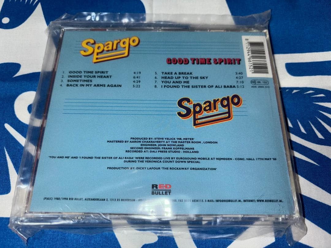 洋楽 SPARGO / GOOD TIMES SPIRIT 1980/1998