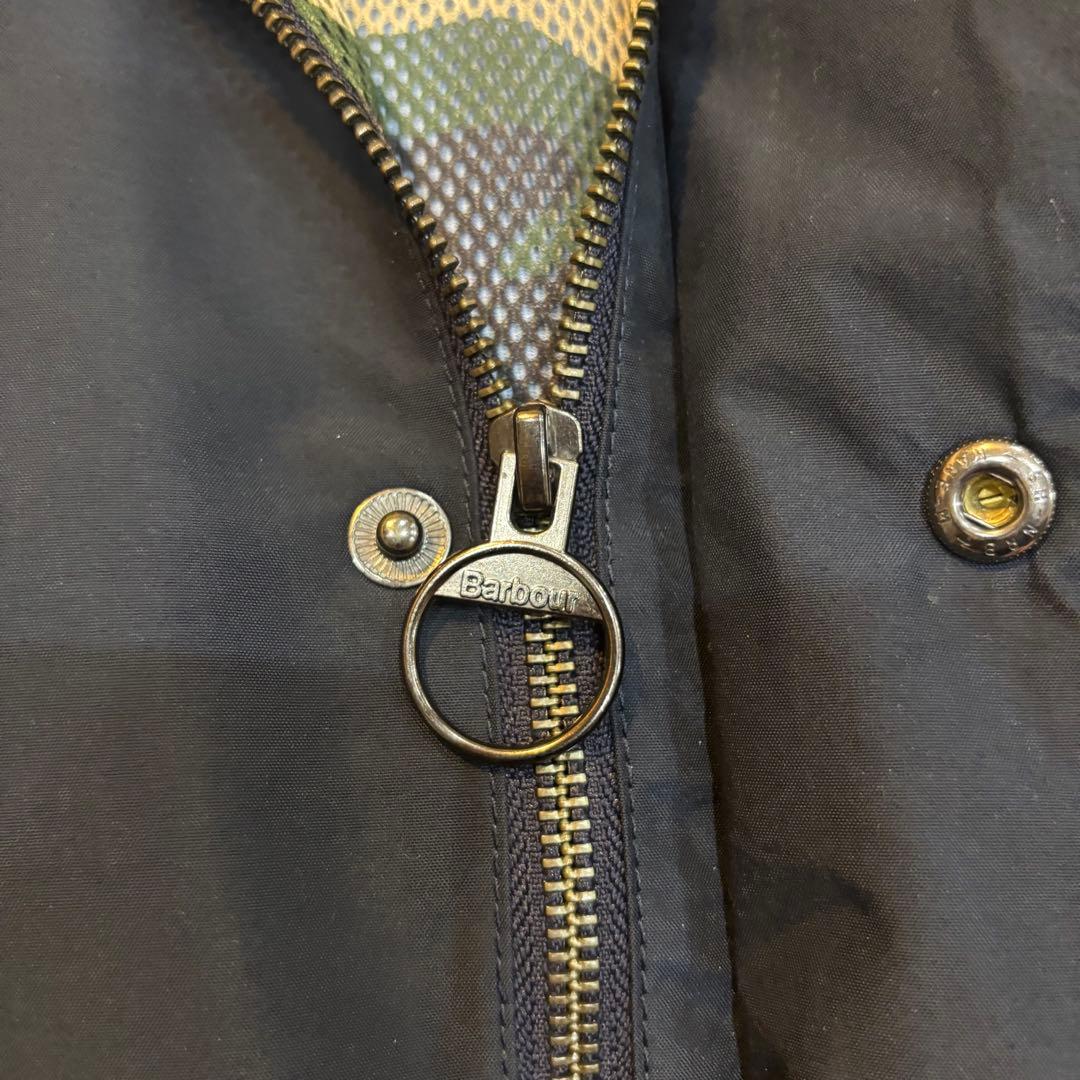 SOPHNET. × Barbour ブルゾン　ネイビー　カモフラ
