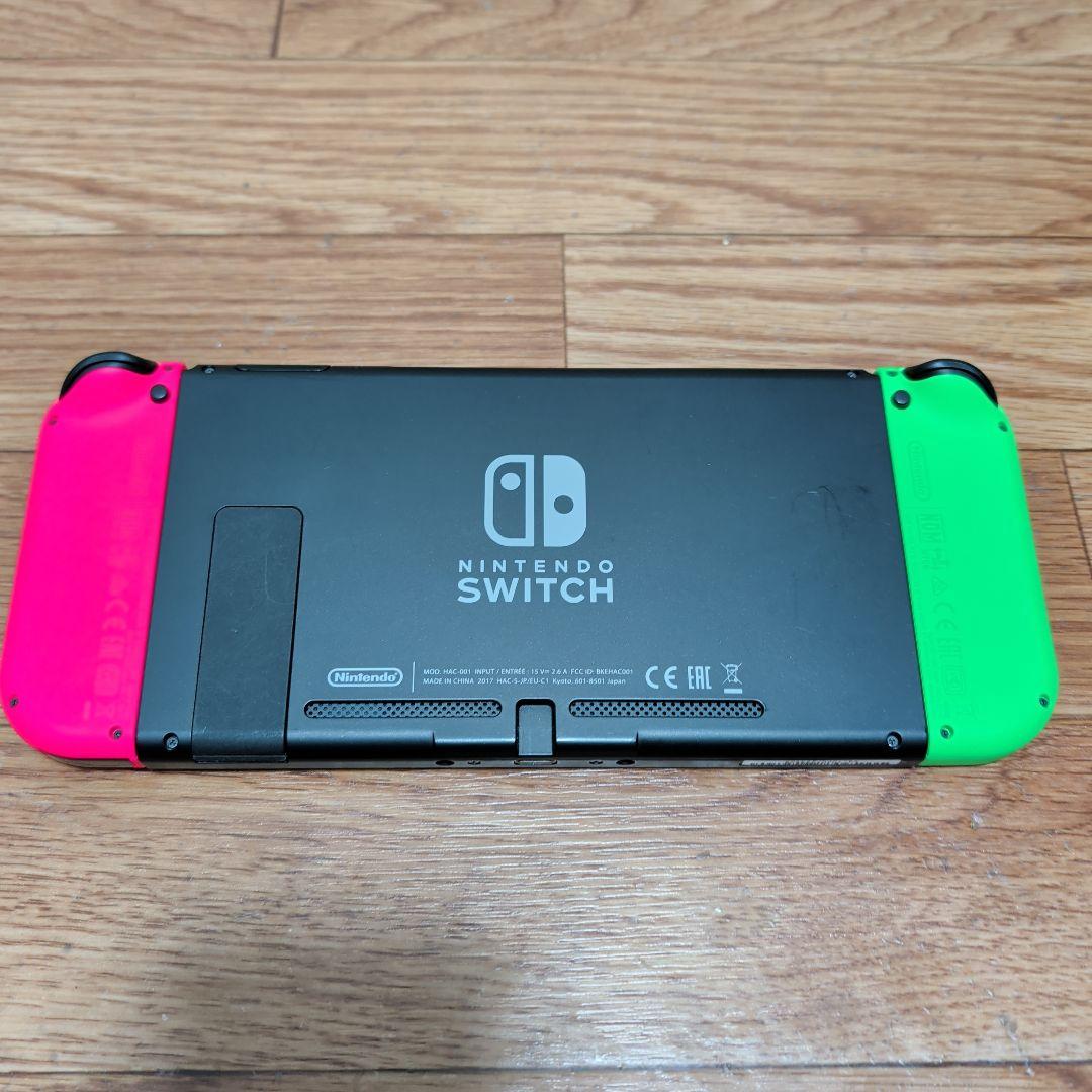 Nintendo Switch 本体 グリーン・ピンク