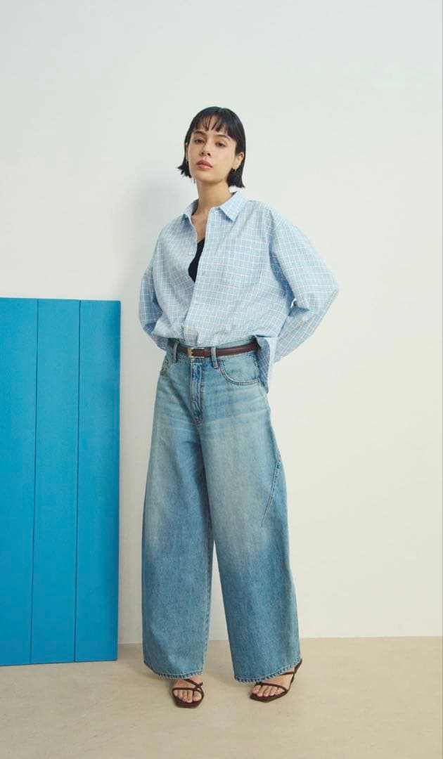 MIESROHE ハイフォルムコクーンデニム