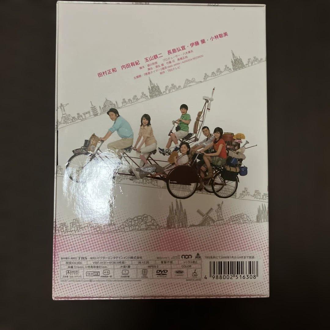誰よりもママを愛す　DVD-BOX 田村正和　内田有紀　伊藤蘭　ミニファイル