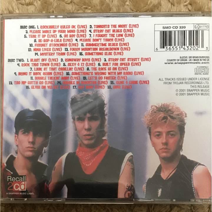 洋楽 STRAY CATS  FELINE FRISKY