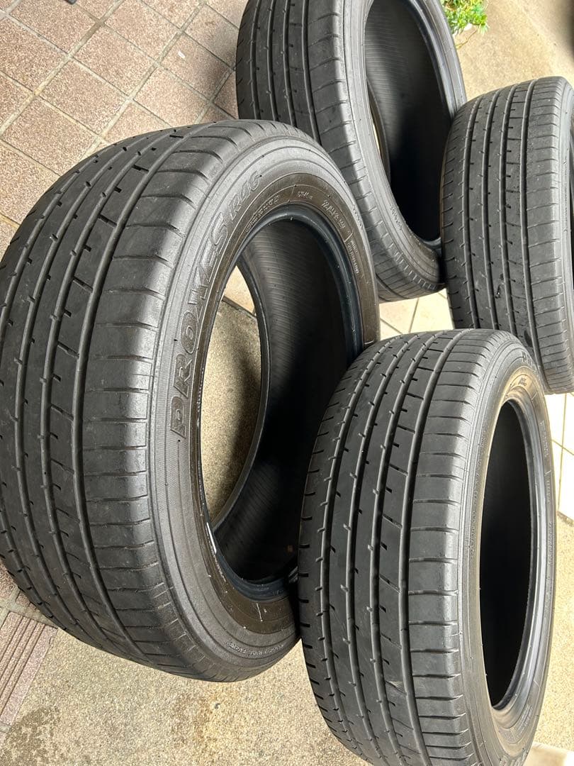 225/55R19インチ タイヤ 4本セット 直接引き取り‼️ 早い者勝ち‼️