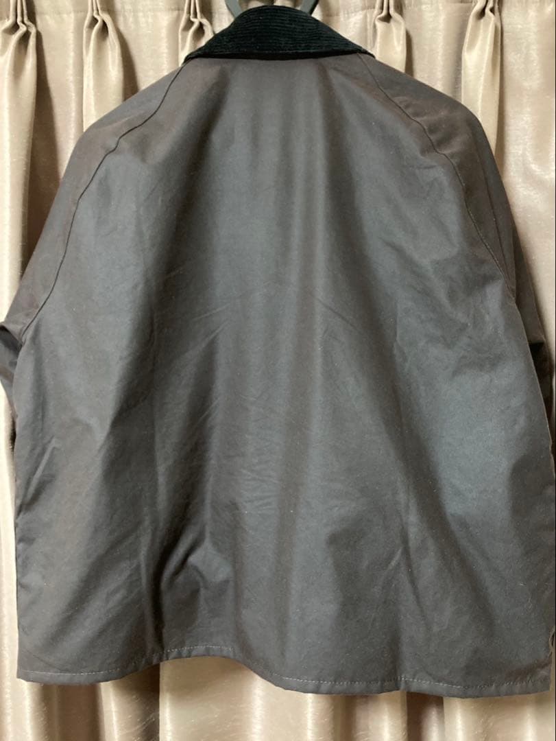 British made別注Barbour トランスポート ラスティック 36