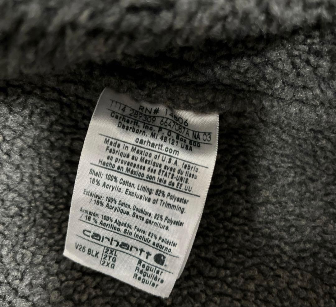 田*丸様 カーハート　carhartt ダックベスト　ベスト　黒　ブラック　古着