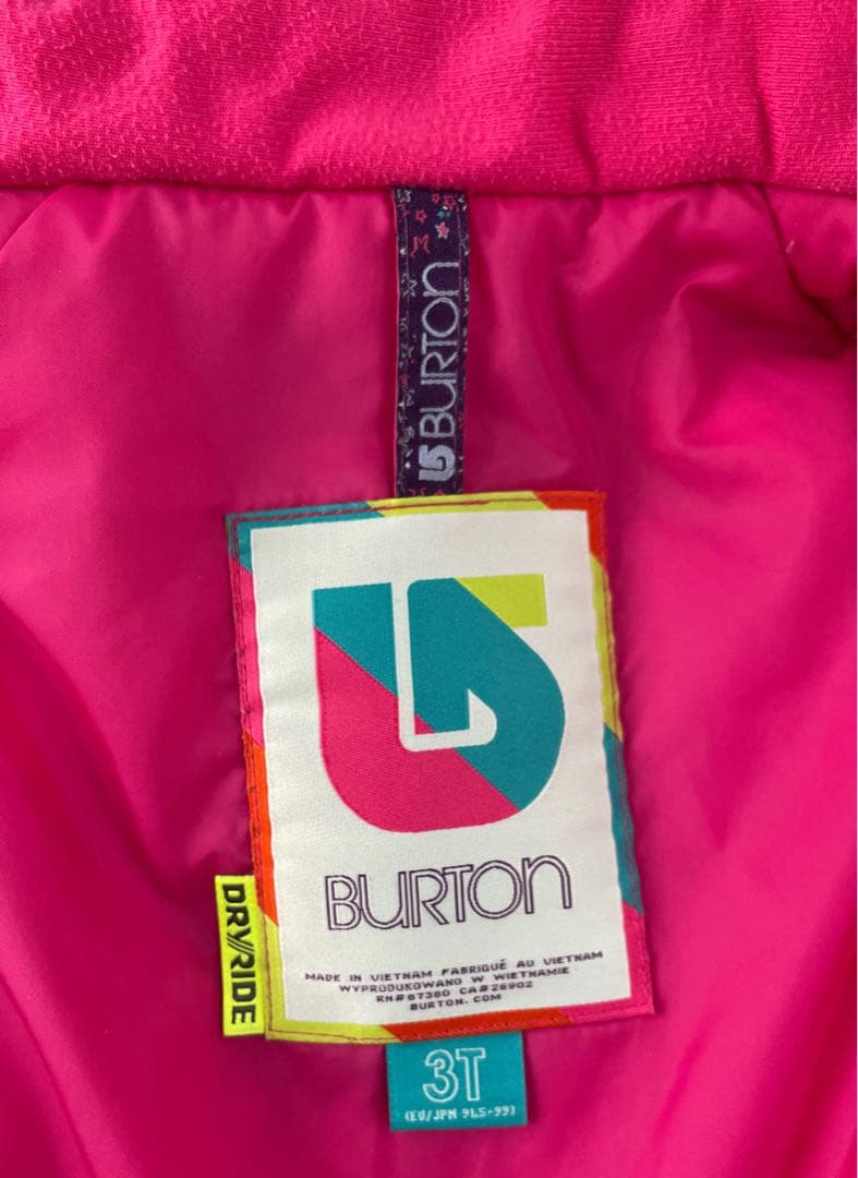 BURTONバートン　スノーボードウェア　スキーウェア　スノーウェア　3T