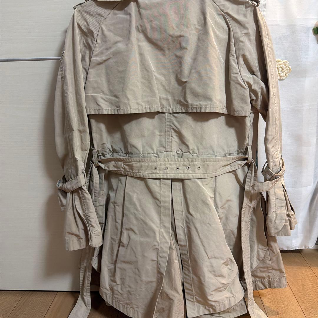MONCLER モンクレール DURENNE トレンチコートプリーツ