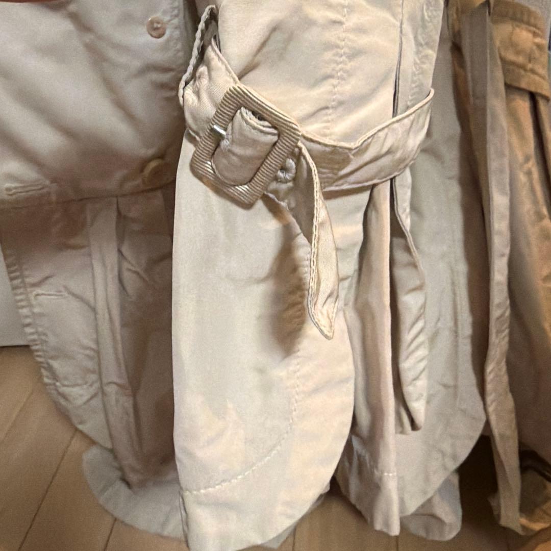 MONCLER モンクレール DURENNE トレンチコートプリーツ