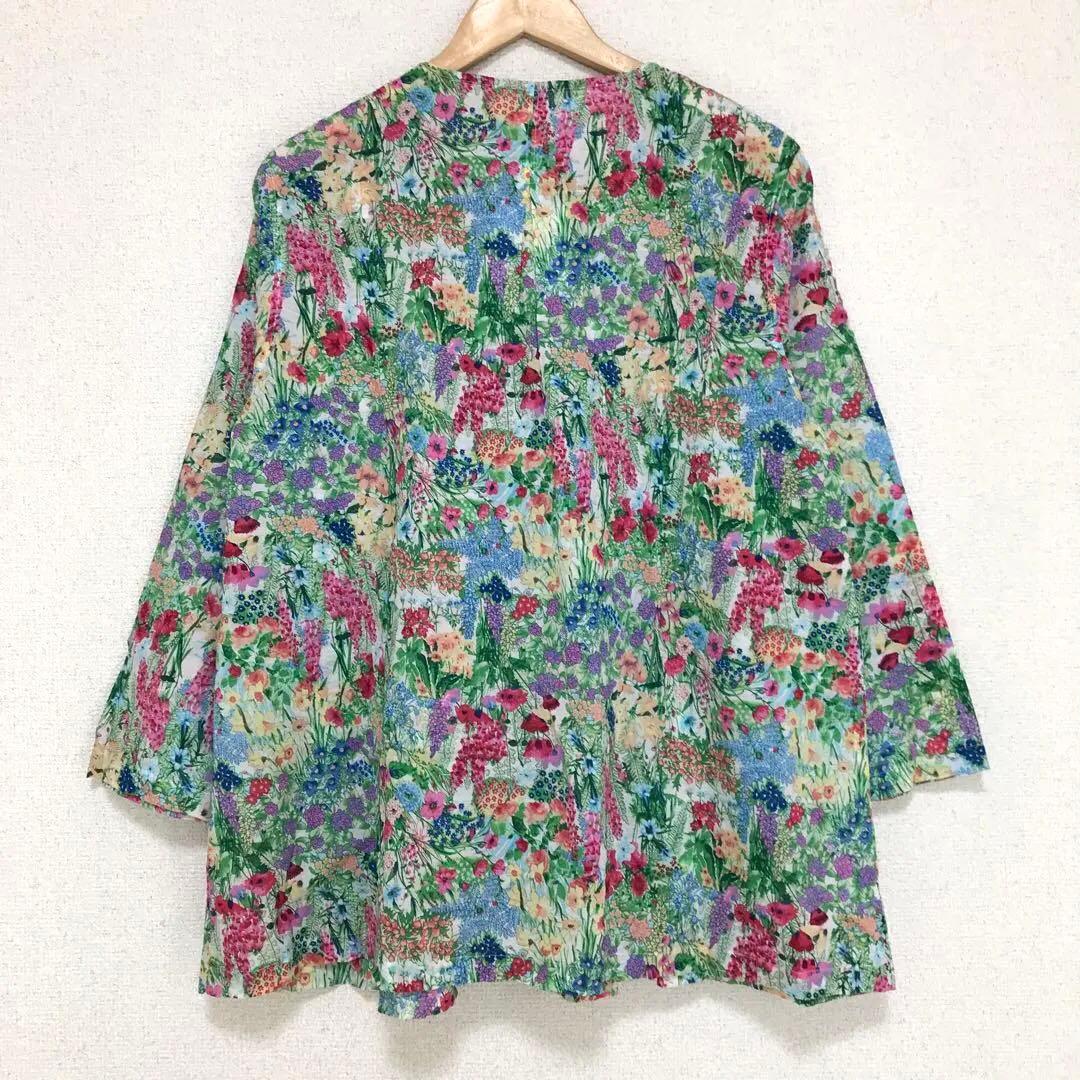 ルル姫　TUNIC　チュニック　鴨居羊子　タグ付き　花柄　パジャマ