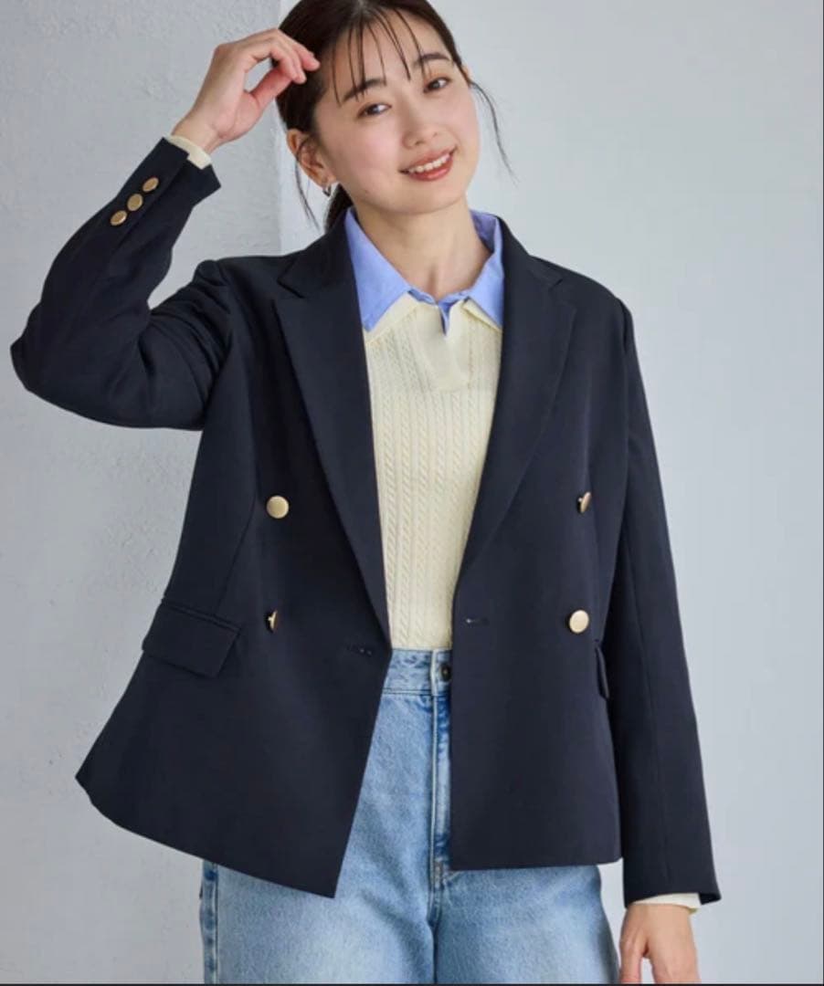 ロペピクニック　ロペ　26SS 金ボタンジャケット　セレモニー　Lサイズ
