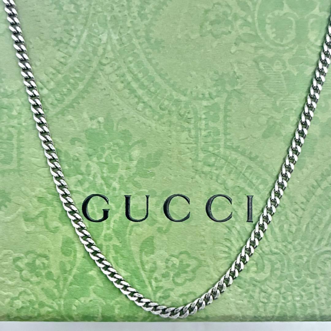 【美品】GUCCI　グッチ　喜平チェーン　ネックレス　55cm　長め