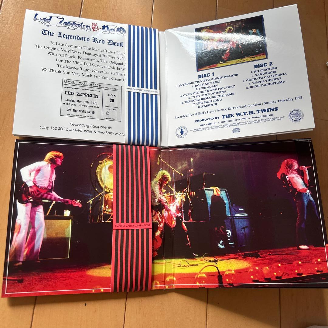 洋楽 LED ZEPPELIN QUARTER RED DEVIL SPECIAL