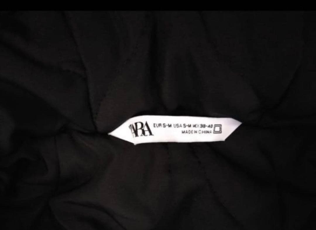 極美品　ZARA モッズコート　ブラック　フィッシュテール　オーバースローサイズ