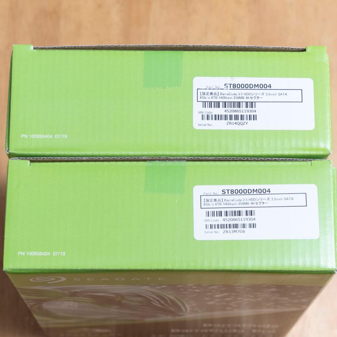 ¥Seagate BarraCuda 3.5 HDD ハードディスク 8TB