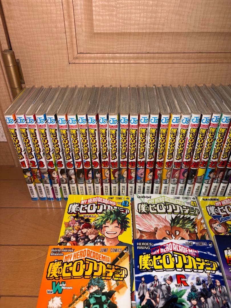 【大幅値下げ】僕のヒーローアカデミア 透明シート付き！全巻セット＋おまけ付き