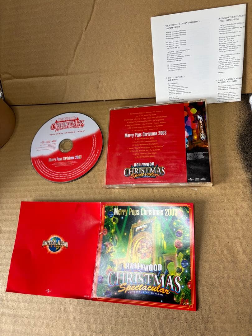 廃盤 ハリウッド・クリスマス・スペクタキュラー ユニバーサル・スタジオ・ジャパン
