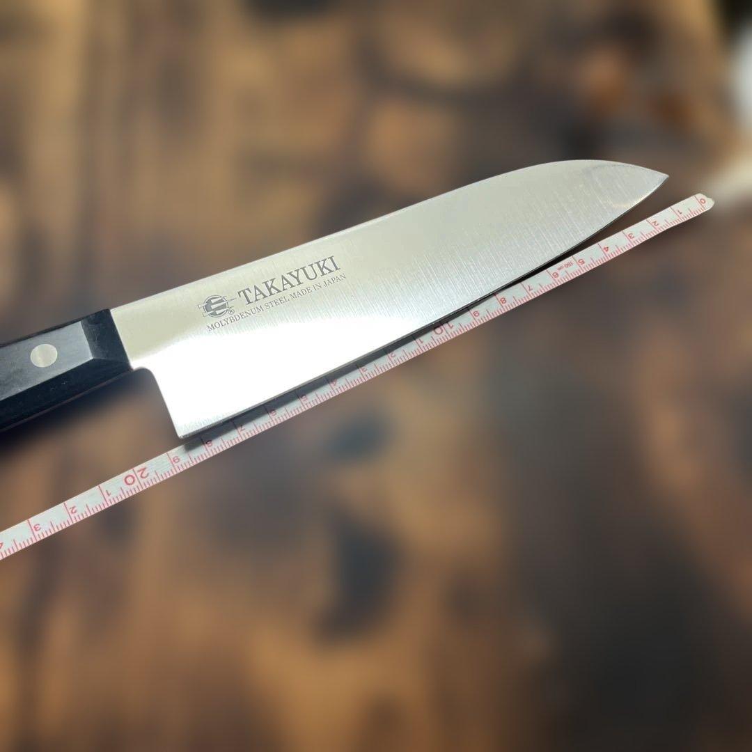 み*︎様 堺孝行　TAKAYUKI モリブデン鋼三徳包丁 18cm