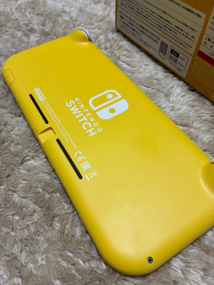 Nintendo Switch Lite イエロー 本体　ジャンク