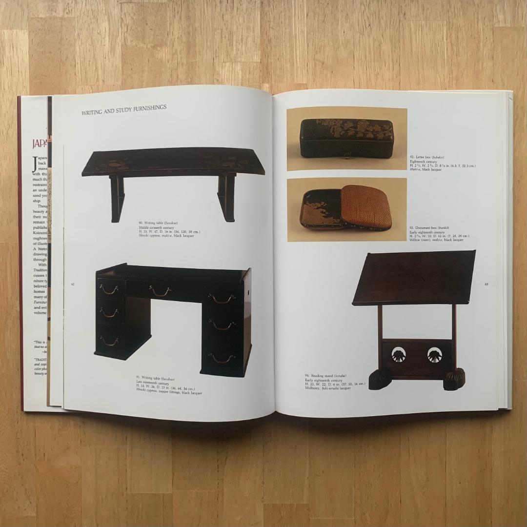 Traditional Japanese Furniture / 家具 / 英語