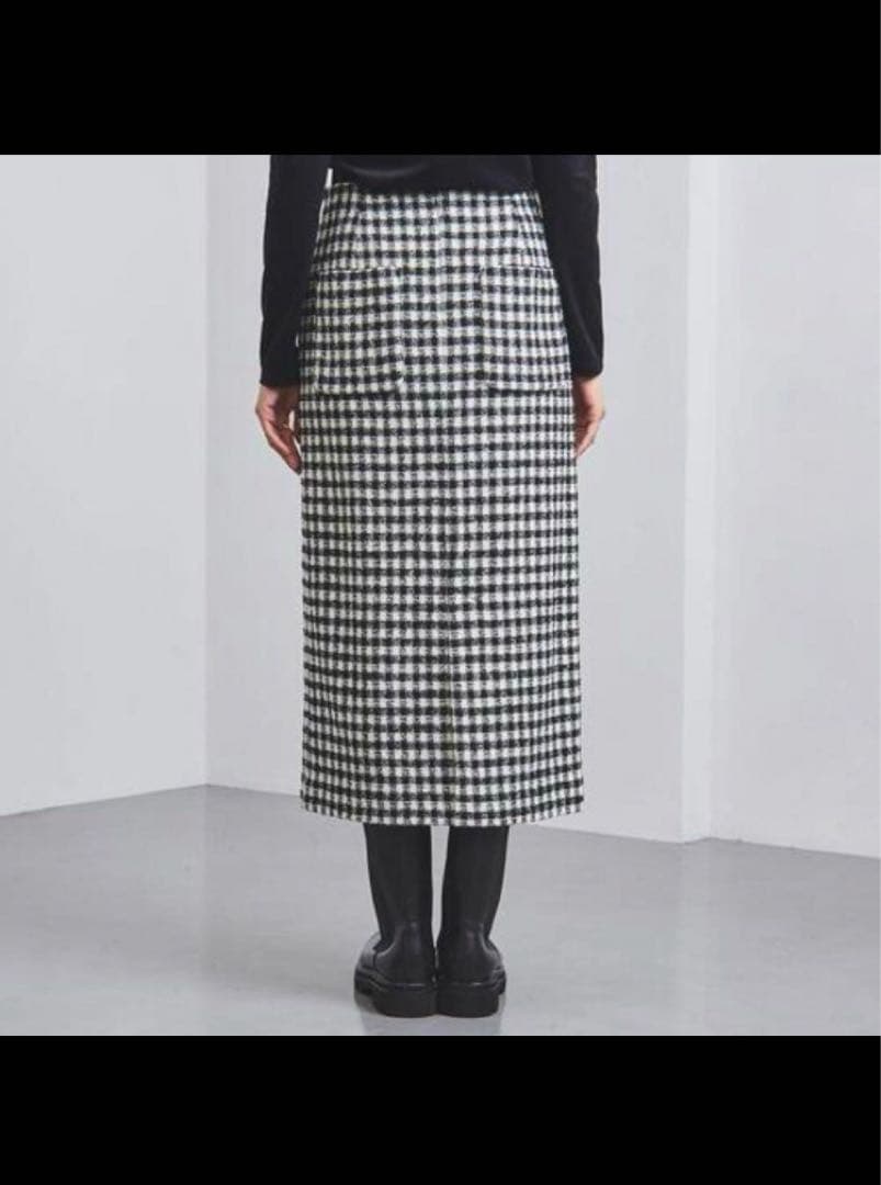 【美品】UNITED ARROWS ツイードタイトスカート　36