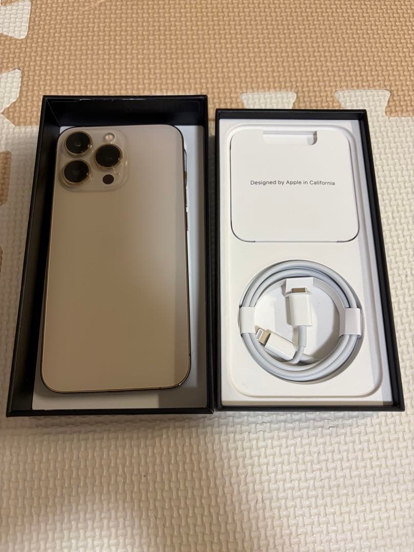 Apple iPhone 13 Pro ゴールド 箱・付属品あり