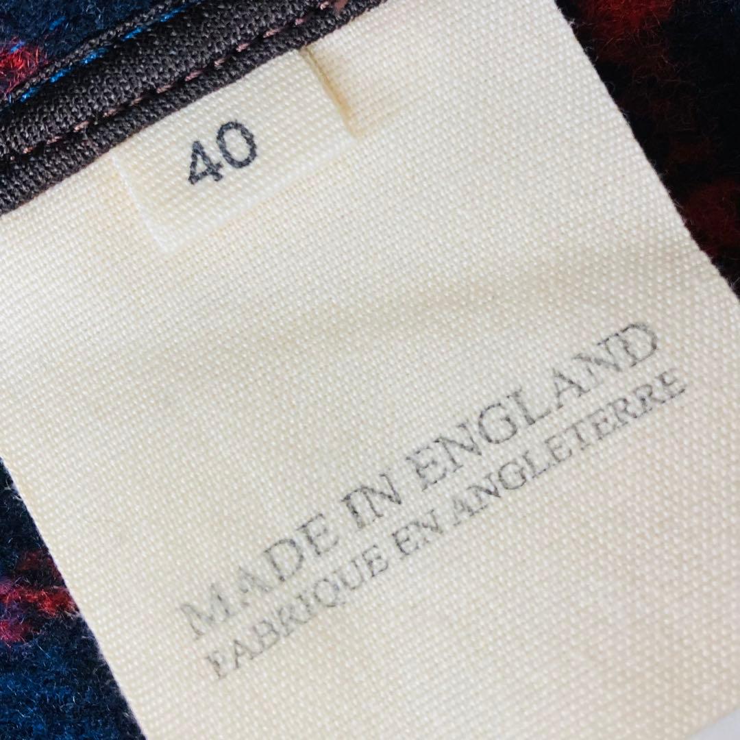 【美品】London traditionイギリス製　ダッフルコート　青　ブルー