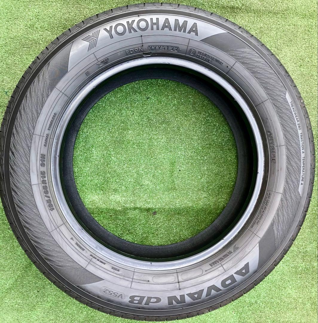 タイヤ・ホイール 195/65R15 91H YOKOHAMA ADVAN DB V552