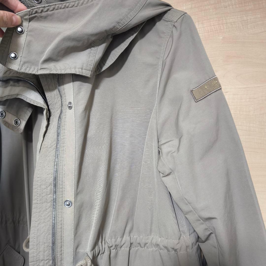 タトラス TATRAS ベージュ モッズコート フード付き