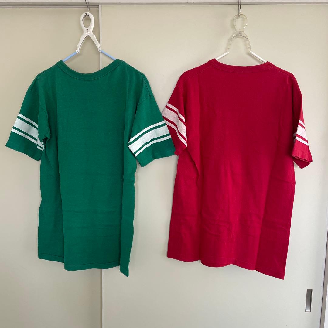 チャンピオン　ヴィンテージ　フットボールTシャツ　2枚セット　早い者勝ち‼️